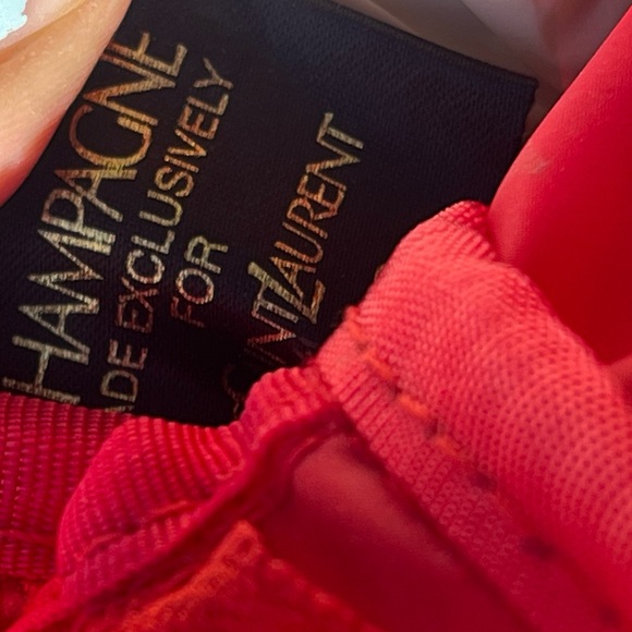 YVES SAINT LAURENT | Champagne Cosmetic Bag - Picture 8 of 8